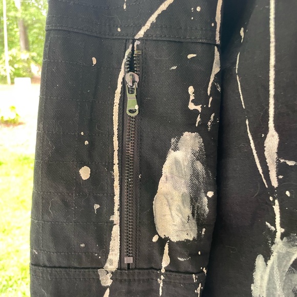 The Heritage America Denim Jacket Paint Splatter - Picture 10 of 11